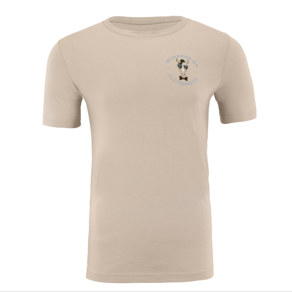 🏇 Blinkers On Clothing Co t-shirt horse racing
